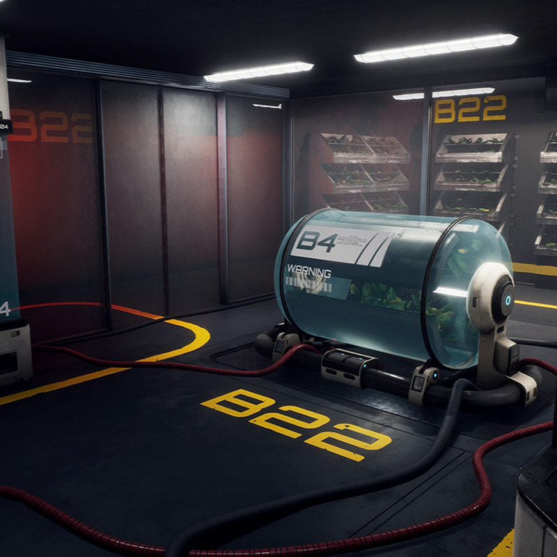 Sci-Fi Game Environment in Blender & UE4