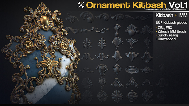 best 3d ornament kitbash