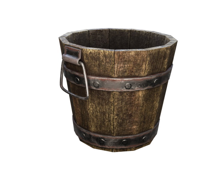 Medieval Bucket Game Ready